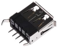 a-usb-a-top-c ASSMANN WSW Straight, Through Hole Type A 2.0 USB Connector