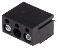 897-0777 RS PRO PCB Terminal Block, 2-Contact, 10mm Pitch, Through Hole Mount, 1-Row, Screw Termination