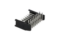 280390-1 TE Connectivity AMPMODU MOD II Series Right Angle Through Hole PCB Header, 16 Contact(s), 2.54 mm Pitch, 2 Row, Shrouded