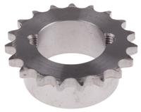 184-123 RS PRO 19 Tooth Taper Bush Sprocket 06B-1 Chain Type