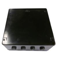 cep252512pai CE-TEK CEP Series Black Polyester Junction Box, IP66, 40 Terminals, ATEX, 250 x 120 x 255mm