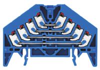 1267900000 Weidmuller  P Series Blue, 1.5mm², Quadruple-Level, Push In Termination