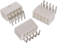 64901629522 Wurth Elektronik WR-MPC4 Series Right Angle Through Hole PCB Header, 16 Contact(s), 4.2 mm Pitch, 2 Row, Shrouded