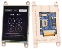 sk-gen4-iod-28t 4D Systems SK-gen4-IoD-28T TFT LCD Colour Display / Touch Screen, 2.8in, 240 x 320pixels