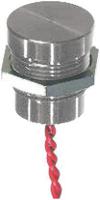 pbar9afb000 APEM Piezo Switch, Momentary, Pulse, SPST, IP68, Flying Lead, 200 mA @ 24 V dc, -40 → +75°C