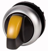 284396-m22-wlkv-y Eaton Selector Switch - 22.5mm Cutout Diameter, Illuminated 2 Positions