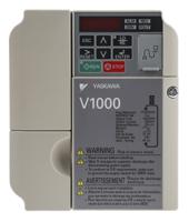 vza40p4baa Omron Inverter Drive, 0.75 kW, 3 Phase, 400 V ac, 2.1 A, V1000 Series