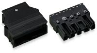 770-115 WAGO 770 Series Lighting Connector, 5-Pole, Male, 5-Way, Cable Mount, 25A