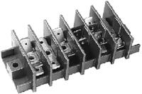 307pc05we42 WECO Barrier Strip, 5 Contact, 11 Pitch, 6 Row, 25A, 400 V