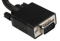 11045252-20 Roline Male VGA to Male VGA Cable, 2m Black