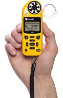 0855lvyel Kestrel 0855LVYEL Impeller Anemometer, 40m/s Max, Measures Air Flow, Altitude, Density, Density Altitude, Dew Point,