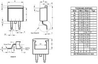 sbr20a200ctb-13-g DiodesZetex 200 V Rectifier & Schottky Diode D2PAK