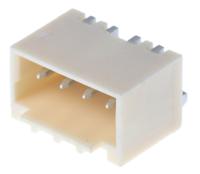 87438-0443 Molex Pico-SPOX Series Right Angle Surface PCB Header, 4 Contact(s), 1.5 mm Pitch, 1 Row, Shrouded