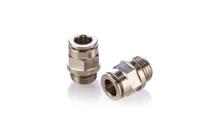 npqh-d-g14-q8-p10 Festo NPQH Series Straight Threaded Adaptor, G 1/4 Male to Push In 8 mm, Threaded-to-Tube Connection Style, 578342