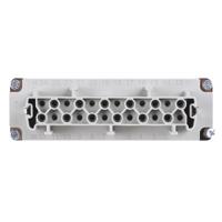 10197000 EPIC Heavy Duty Power Connector Module, 16A, Female, H-BE Series, 24 Contacts