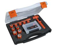 03097 ITL Insulated Tools Ltd 24-Piece Metric 1/4 in Standard Socket/Bit Set with Ratchet, 6 point