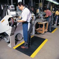 479s0035yb Notrax 479 PVC Anti-Fatigue Mat, 91cm x 150cm x 14mm