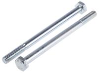 917-3182 RS PRO Bright Zinc Plated Steel, Hex Bolt, M10 x 150mm