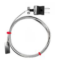 252-2455 RS PRO Type J Leaf Thermocouple 5m Length, 13mm Diameter → +350°C