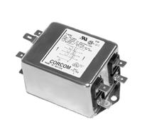 6609066-1 TE Connectivity, Corcom AYO 3A 250 V ac 50/60Hz, Flange Mount RFI Filter, Spade 3 Phase