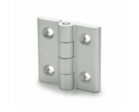 428655 Elesa Zinc Alloy Butt Hinge with a Fixed Pin, Screw Fixing, 60mm x 60mm x 16.5mm
