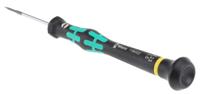 05118002001 Wera Slotted Precision Screwdriver, 1.5 x 0.23 mm Tip, 40 mm Blade, 137 mm Overall