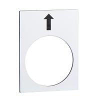 zb2by4951 Schneider Electric Legend for Use with XACB, XACM, None, Arrow