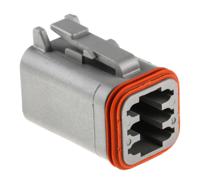 dt06-6s Deutsch, DT Automotive Connector Plug Grey 6 Way DT06-6S