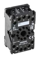 pf113a-d Omron MKS 11 Pin 300V ac DIN Rail Relay Socket, for use with MKS Series