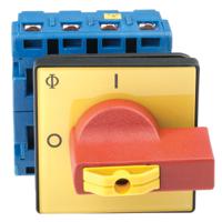 kg41bt204gba007e Kraus & Naimer 4P Pole Panel Mount Isolator Switch - 40A Maximum Current, 15kW Power Rating, IP65
