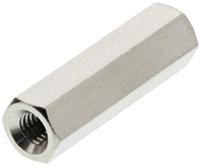 301318040050 Essentra Standoff, M3 x M3 Thread, 18mm Body, Brass, Female/Female