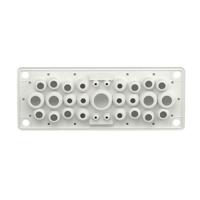lvs08872 Schneider Electric PrismaSeT G Series Gland Plate for Use with PrismaSeT PrismaSeT G Gland Plate, 180 x 300mm