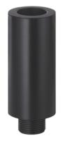96069802 Werma LED IP65 Rated Black Extension Tube for use with Kompakt 37 Signal Tower