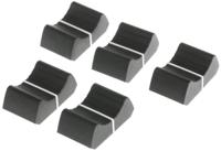 402-lk150-08 Sifam Black Potentiometer Knob Tang, 4/02 LK150 08