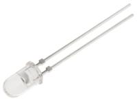 hlmp-c215 Broadcom2.6 V Red LED 5mm Through Hole, HLMP-C215