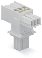 893-1656 WAGO 893 Series Female Lighting Connector, 2-Pole, Female, 2-Way, Plug-In Mount, 3A, IP20