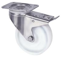8477uoo200p63 Tente Braked Swivel Castor Wheel, 500kg Capacity, 200mm Wheel