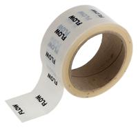 711-491 RS PRO White PP, Vinyl Pipe Marking Tape, text Flow, Dim. W 50mm x L 33m