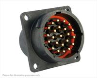 uts01823p Souriau Sunbank by Eaton Circular Connector, 23 Contacts, Flange, Standard Connector, Plug, Male, IP68, IP69K, UTS
