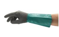 58435070 Ansell AlphaTec 58-435 Green Nitrile Glove, Size 7, Nitrile Coating