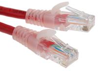 557-262 RS PRO, 1m Cat5e, Red RJ45 to Male RJ45 Male, U/UTP Unshielded, Terminated PVC Sheath