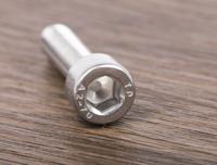 281-136 RS PRO Plain Stainless Steel Hex Socket Cap Screw, DIN 912, M6 x 25mm