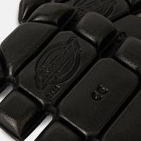 dk0a4xs3blk1 Dickies Black No Bi-Density Vinyl Acetate Co-Polymer Trouser Knee Pocket Knee Pad Resistant to Abrasion, Penetration,