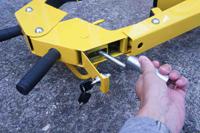 204-1756 RS PRO Steel Lorry Wheel Clamp