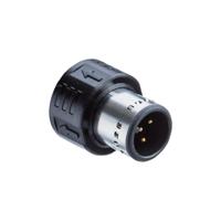 appm-a05mapan-as1 Amphenol Industrial Circular Connector, 5 Contacts, Push Pull, M12 Connector, Socket, Male, IP67, IP68, IP69K, M Series