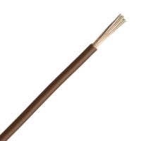 208-1107 RS PRO Brown 0.81mm² Hook Up Wire, 18 AWG, 16/0.25 mm, 305m, PVC Insulation