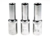 487-173 RS PRO 13-Piece Metric 1/2 in Deep Socket Set , 6 point