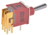 734-7157 RS PRO Toggle Switch, PCB Mount, On-On, DPDT, Through Hole Terminal