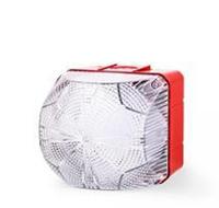 874174313 AUER Signal Q Series Series Clear Multi Strobe Beacon, 240 V ac, Base Mounted, LED Bulb, IP66