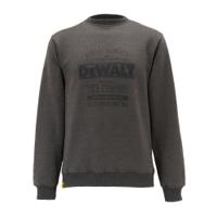 delaware-l DeWALT Delaware Grey 35% Cotton, 65% Polyester Work Sweatshirt L